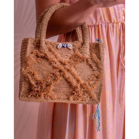 LES NÉOBOURGEOISES Handbags - NEW LES NÉOBOURGEOISES neo bag paradise in mykonos